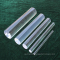 Couleur coupée sur mesure de grand diamètre transparent transparent transparent les tubes de tiges acryliques PMMA